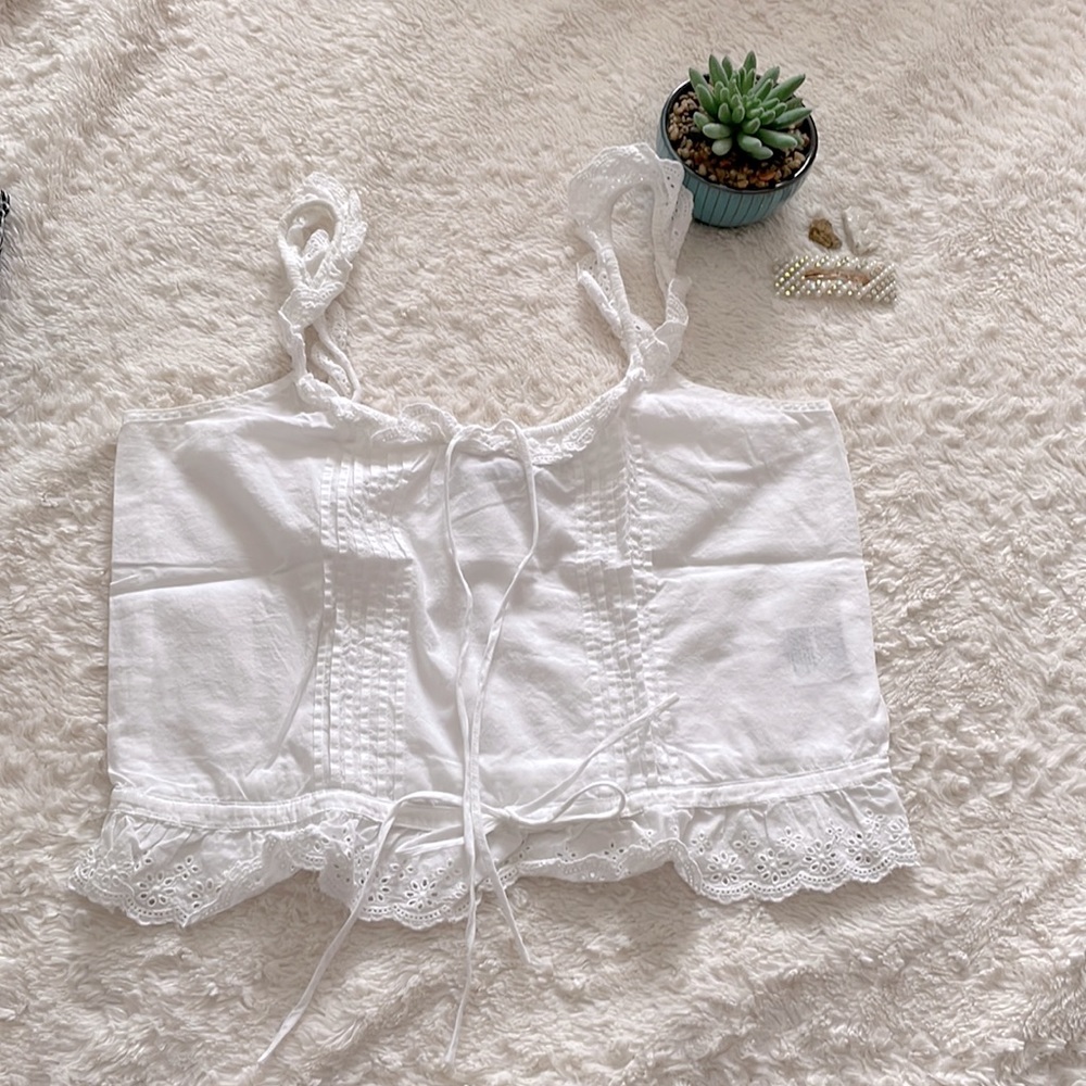 Crop top wrangler for urban outfitters